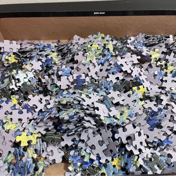 Eurographics 1000pc Van Gogh Starry Night Jigsaw Puzzle Fine Art Collection - Picture 9 of 11